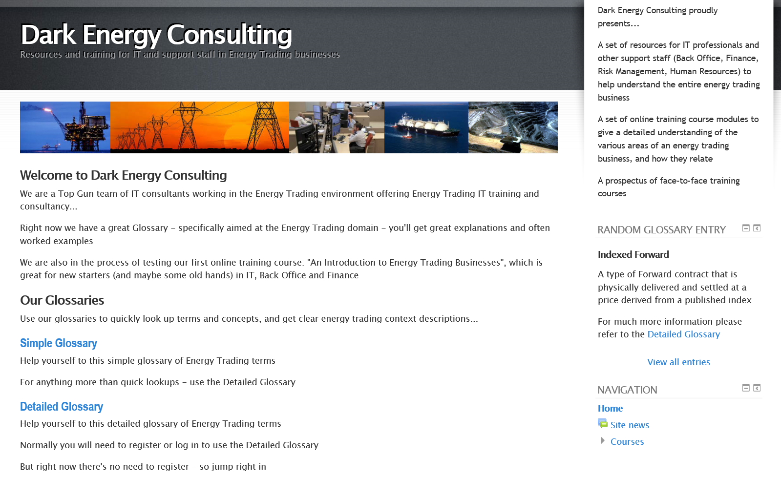 Dark Energy Consulting